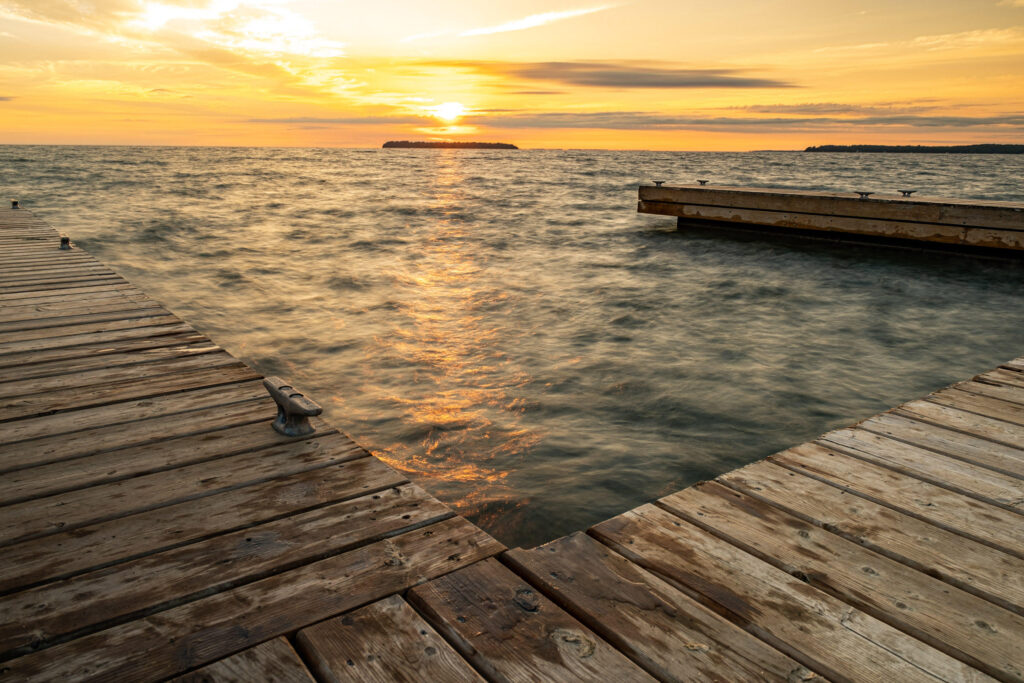 sunrise at Innisfil beach