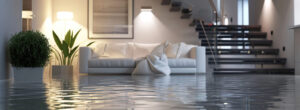 Flooded basement