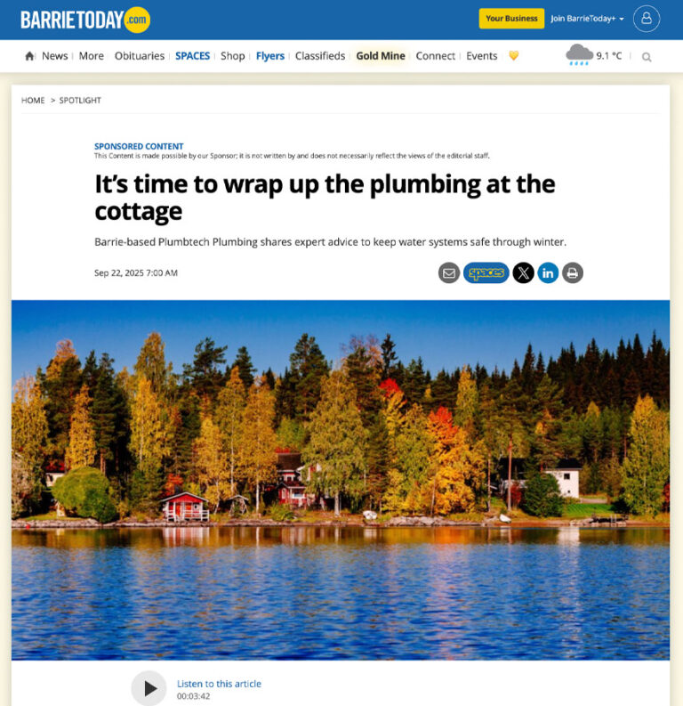 Barrie Today Spotlight Article