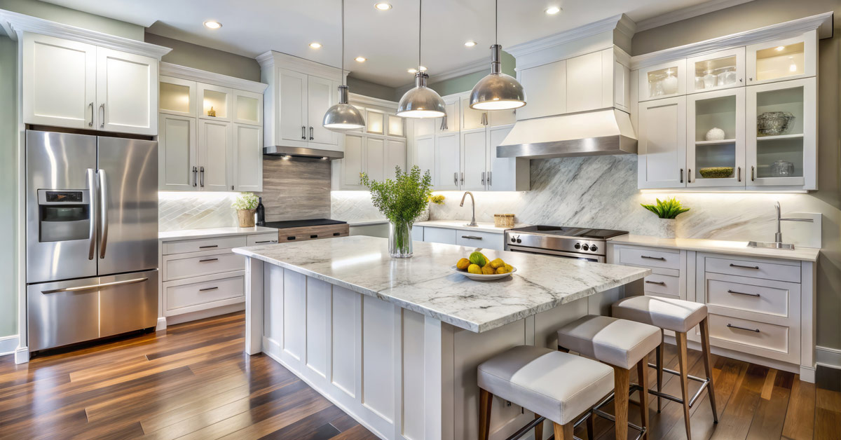 New kitchen.
