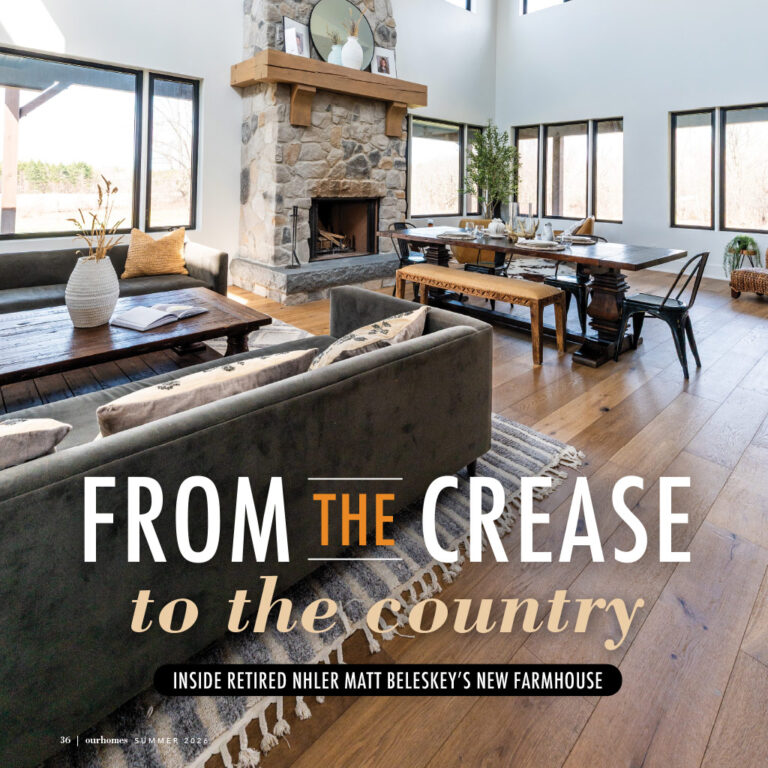 Cover of OUR HOMES ANT Homes feature article.